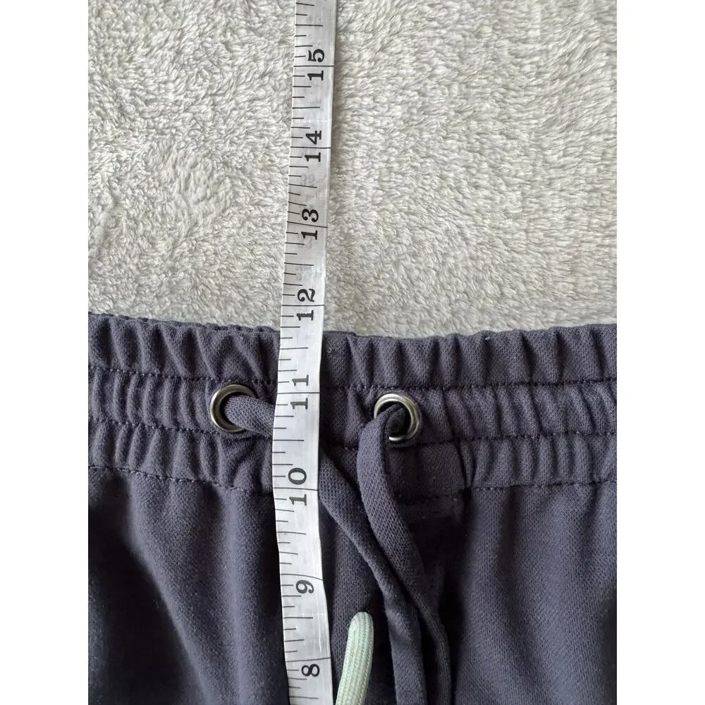 PAIGE Bodhi Drawstring Pull On Sweat Shorts Navy Blue Men's Size Small
